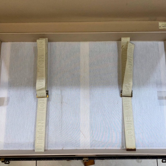 Authentic Vintage Louis Vuitton Monogram Hard Travel Case Trunk Alzer 80 & certi - Picture 13 of 16